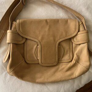 pierre hardy leather mcm tan crossbody bag